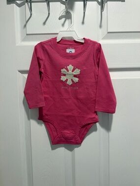 Carter's Snow Unique Long Sleeve Onesie
